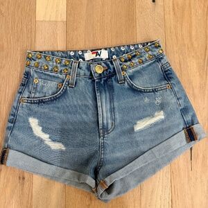 Aviator Nation shorts with studs